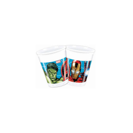 Service De Table Avengers Pour Enfants – 37 Pièces, 8 Personnes, Jetable (assiettes, Tasses, Serviettes, Nappe)