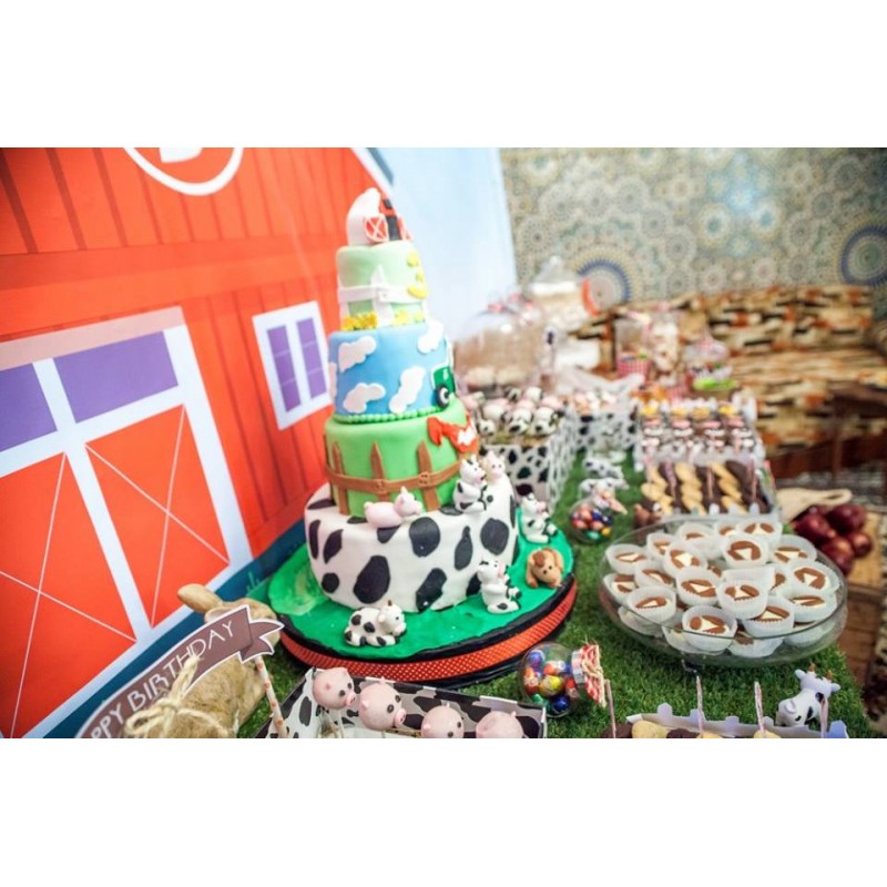 Anniversaire thème les animaux de la ferme
