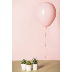 ballons rose pastel  new 30 cm