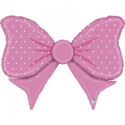 Ballon Pink Bowtie 109cm