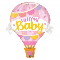 Ballon Welcome Baby Pink...