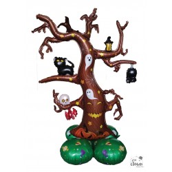 Ballon arbre Halloween - à...