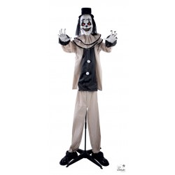 Clown sur pieds - animé,...