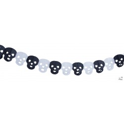 Guirlande têtes de mort -...