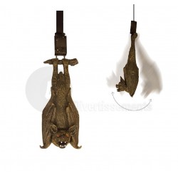 chauve-souris suspendue...