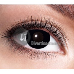 lentilles de contact Black...