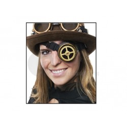monocle steampunk BRONZE...