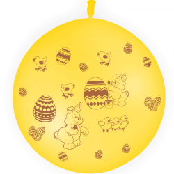 Ballon Oeufs de Pâques...