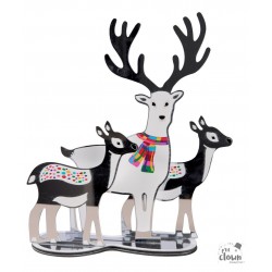 Déco Noël effet miroir -...