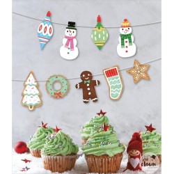 Guirlande Noël - modèle...