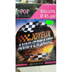 BALLON  Course de Voiture