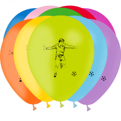 10 Ballons Latex HG95 Foot