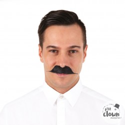 Moustache gentleman - noir