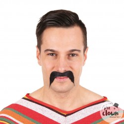 Moustache mexicain - noir