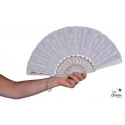 Éventail granada blanc...
