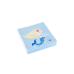 16 Serviettes Be a Mermaid...