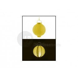 lampion lumineux LED JAUNE...