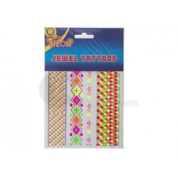 carte tatouages NEON FLUO...