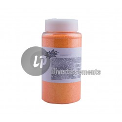 pot de paillettes ORANGE...