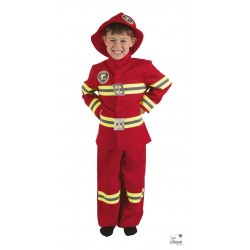 Costume pompier - enfant -...