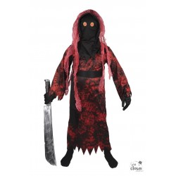 Costume spectre - rouge -...