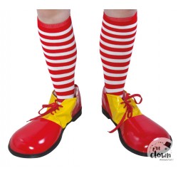Chaussettes de clown - rayé