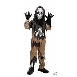 Costume squelette zombie -...