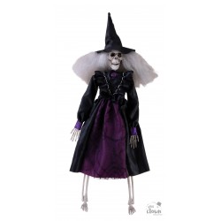 Squelette sorcière - 40cm