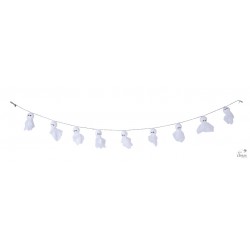 Guirlande petits fantômes...