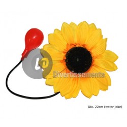 Fleur gag jet d'eau de clown