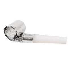 Sans-gêne métal argent...