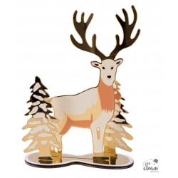 Déco Noël effet miroir -...