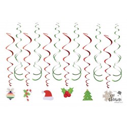 Spirale métallisée à...