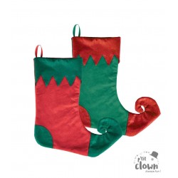 Chaussette de Noël - vert,...