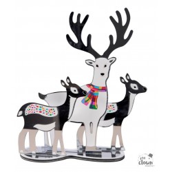 Déco Noël effet miroir -...