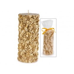 Bougie dorée avec...