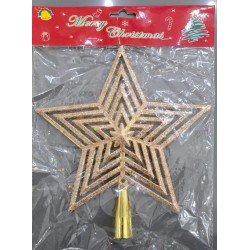 Etoile sapin dorée 2025