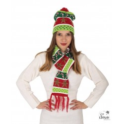 Bonnet et écharpe de Noël