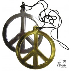 Collier hippie pvc géant...