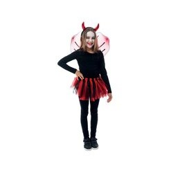 Set diablesse - enfant - rouge