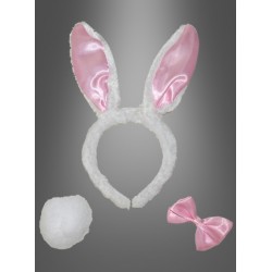 Set de lapin - rose et...