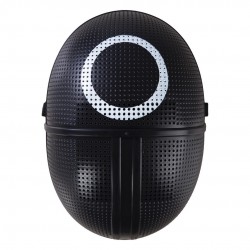 Masque noir cercle squid game
