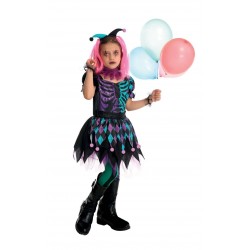 Costume clown squelette -...