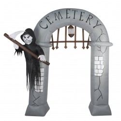 Entrée de cimetière...