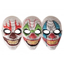 Masque clown maléfique -...
