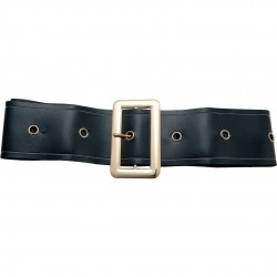 Ceinture simili cuir - noir...