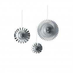 Rosace métalisée à...