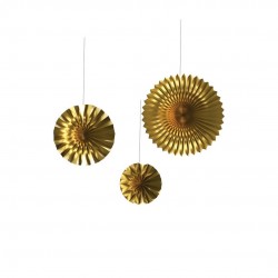 Rosace métalisée à...