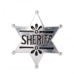 Étoile de shérif - métal