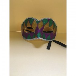 Loup vénitien arlequin...